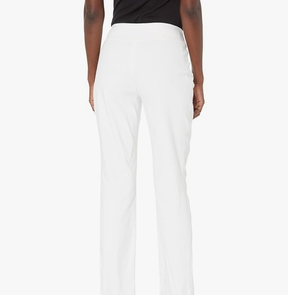 NWT Nic & Zoe Polished Wonderstretch High Waist Paper White Pants   Size 16 - Picture 3 of 8